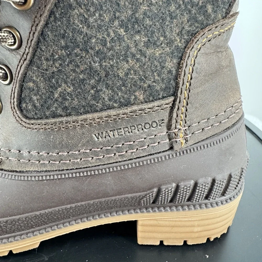 Kamik‎ Women's Sz 5 Sienna 3 Mid Waterproof Winter Boot Brown NWOB